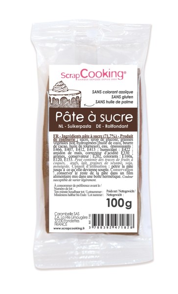 Zuckerpaste braun 100g