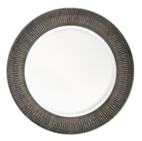 Bamboo Dusk Teller halbtief Fahne schmal 26.1cm