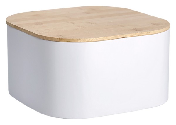 Brotkasten weiss 26.5x26.5cm
