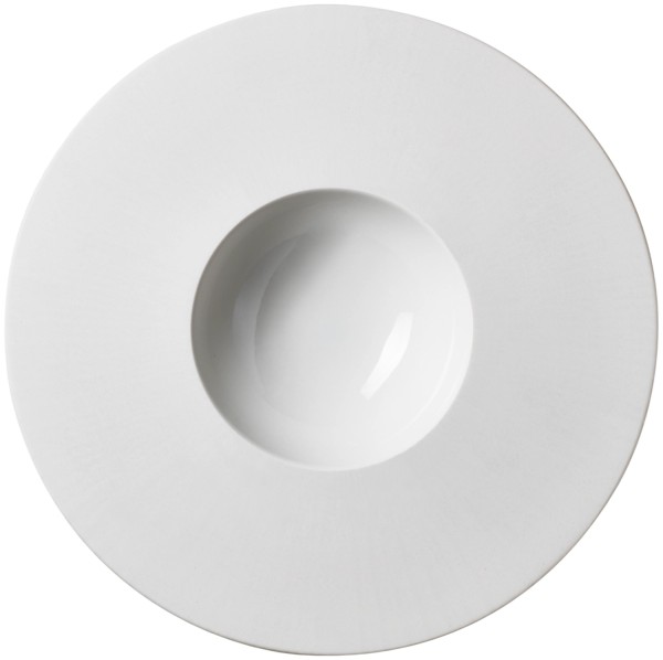 Sphere Teller 180ml D30.5cm H5cm alabaster weiss nova