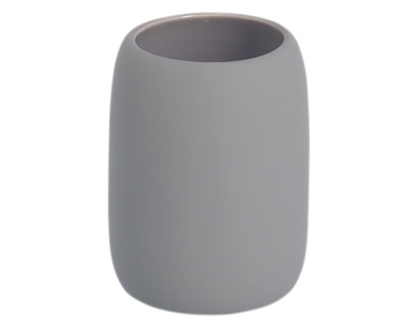 Zahnputzbecher grau 8.4x10.8