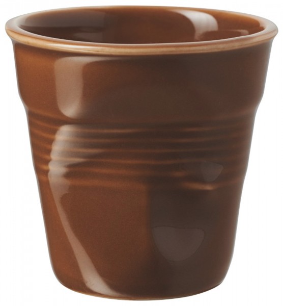 6x Espresso Knitterbecher 8 cl, Mocca