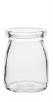 Glasflasche, Ø 5.7 cm, H: 7.4 cm, 10 cl