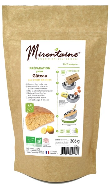 BIO Zitronen-Kuchen Backmischung 306g