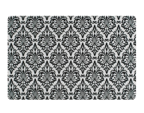 Tischset Vintage schwarz