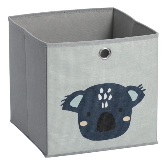 Aufbewahrungsbox Koala grau