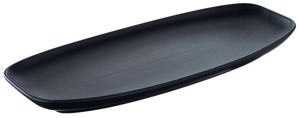 Club Teller, 36x15cm, gusseisen-optik