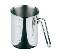 Messbecher 1.0lt. D11cm, H13.5cm, Edelstahl