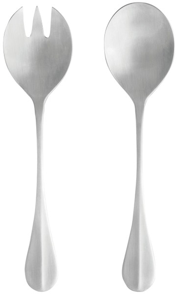 Nau Salatbesteck 2tlg gebürstet