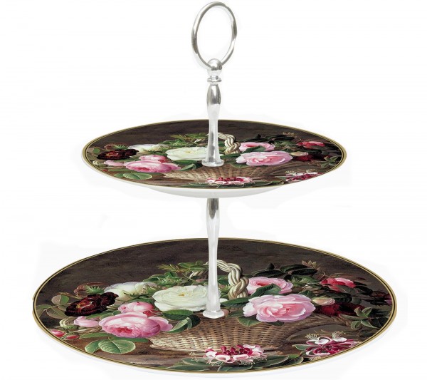 Old England Roses Etagère Ø19/27 cm in GB