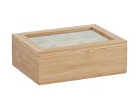 Teebeutelbox Bamboo 21x16cm