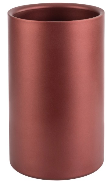 Flaschenkühler doppelwandig, D12cm, H20cm, Kupferrot