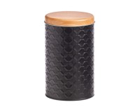 Dose Scandi schwarz ø10cm