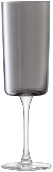 2er Set Lunar Champagnerglas 210ml grau