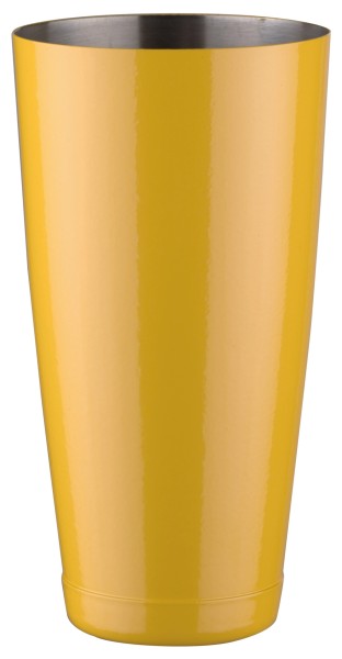 Boston Shaker Edelstahl 0.9lt gelb matt
