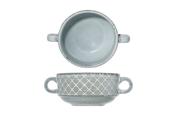 Venezia Duo Suppenschüssel mit 2 Griffen, 33cl, 11.5x5.8cm