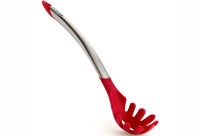 Spaghettilöffel 31cm Edelstahl/Kunststoff rot