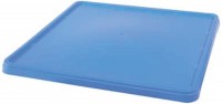 Deckel/Untersatz zu Geschirrspülkorb 50x50x2cm blau