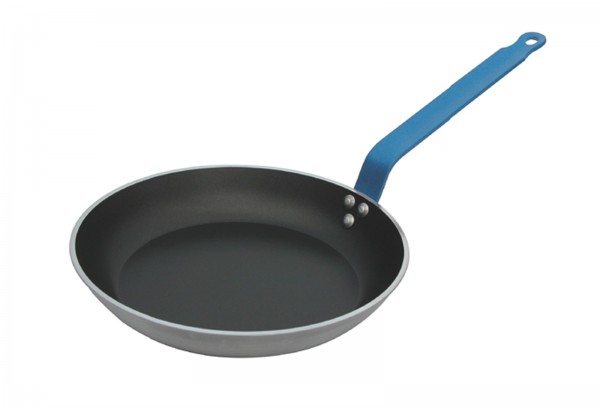 CHOC HACCP Bratpfanne Antihaft Ø 32cm mit blauem Griff
