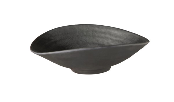 Schale, gross Serie ZEN, ca. 17.5x15.5x5.5cm, schwarz