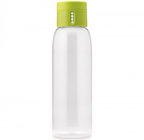 Dot Trinkflasche, transp. grün, 600 ml