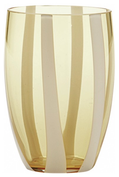 Gessato Becher 32cl amber