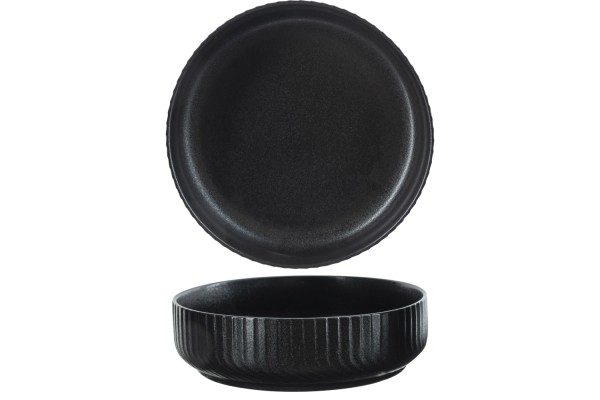 Dakota Pastateller, schwarz, 19.5x5.5cm