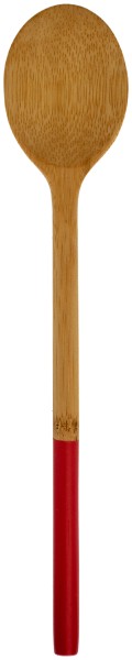 Kochlöffel M 30cm Bambus brick red