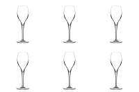 6er Set Opale Champagnerglas 16cl