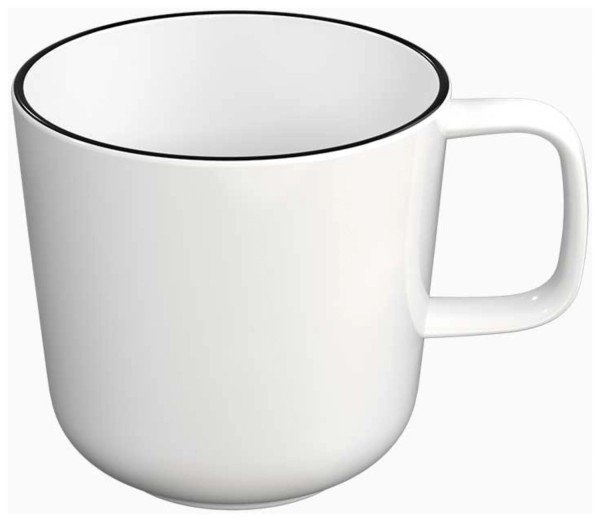 Nordika Tasse 330ml schwarz