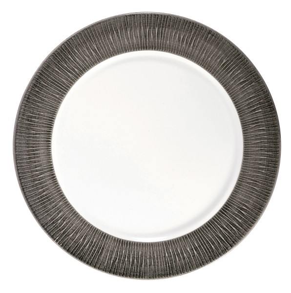 Bamboo Dusk Teller halbtief Fahne schmal 23.4cm