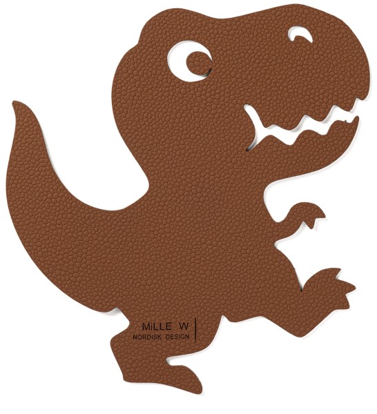 Untersetzer dino cognac
