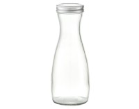 Glaskaraffe mit Deckel 950ml