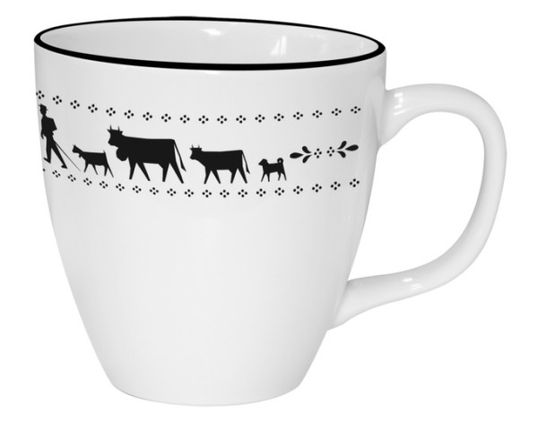 Mug Alpaufzug weiss 0.3 l