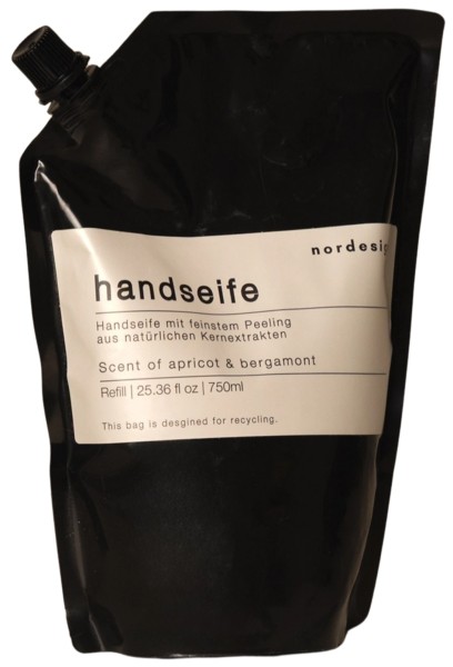 Handseife Nachfüllpackung 750ml apricot & bergamot