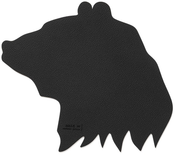 Topfuntersetzer hot mat bär schwarz