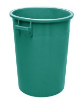 Müllbehälter zylindrisch 100lt