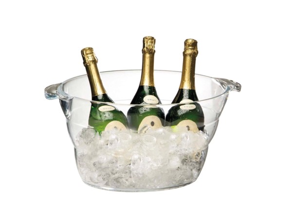 Wein und Sektkühler, ca. 47x28cm, H23cm