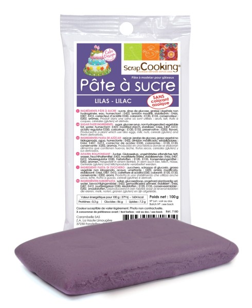 Zuckerpaste violett 100g