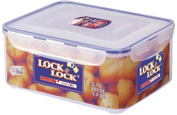 Vorratsdose rechteckig 5.5lt m.Abtropfeinlage 29.5x23x11.8cm