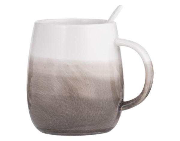 Tasse 2er Set brown 0.38l