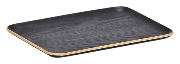 Serviertablett schwarz 27cm