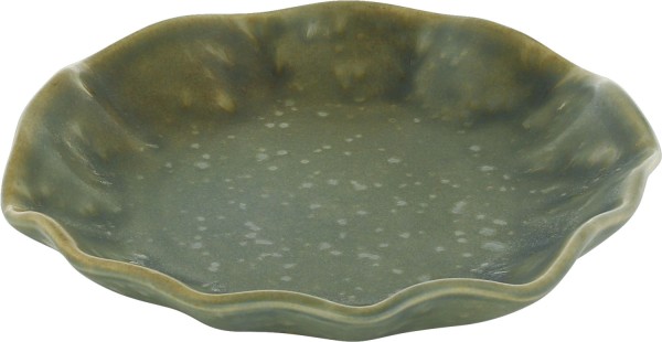 Nami Teller flach D16cm, olive