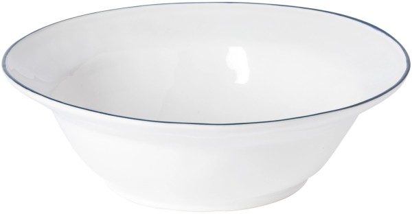 Beja Salatschüssel D30.1cm H9.4cm 261.5cl weiss-blau