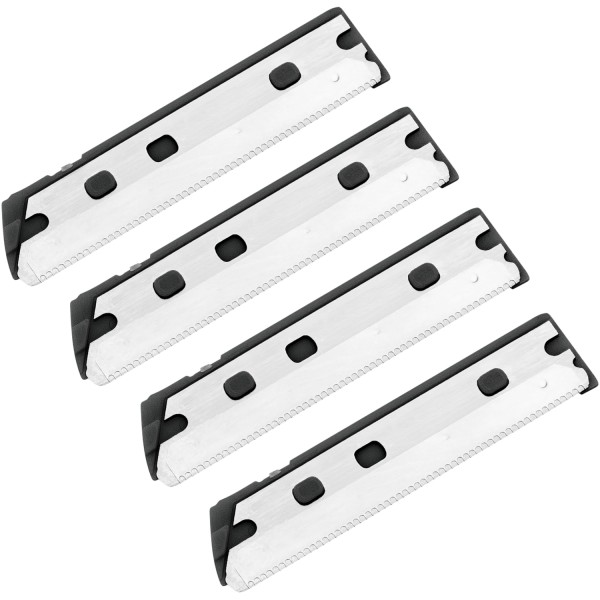 4er Set Premium Klingen für Gesichtshaar-Rasierer