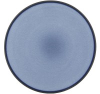 Equinoxe Dessertteller Ø21.5cm, H:2.5cm, blau