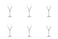 6er Set Opale Champagnerglas 14cl
