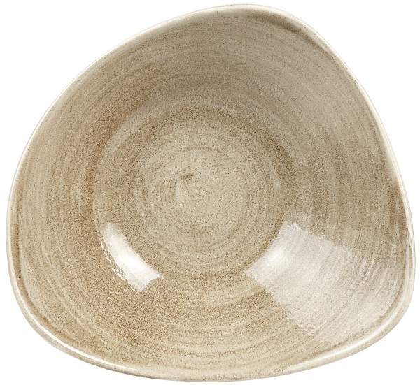 Stonecast Patina Antique taupe Triangel Schüssel 23.5cm