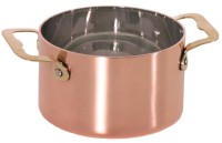 Cocotte 12 cm aus Kupfer/Edelstahl