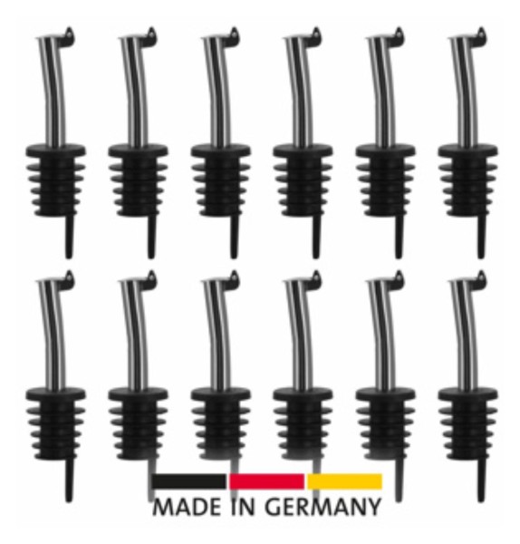 Display mit 12 Stk. Ausgiesser Inox Eco-Pour